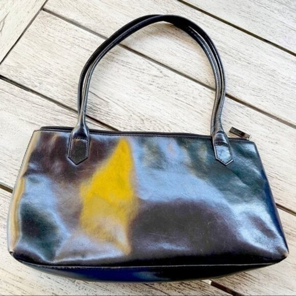 Hobo Leather Satchel Bag - Picture 1 of 8